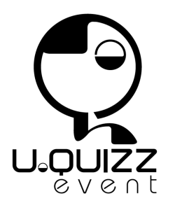 Logo de l'entreprise U-quizz spécialisée dans les quizz numérique avec smartphone