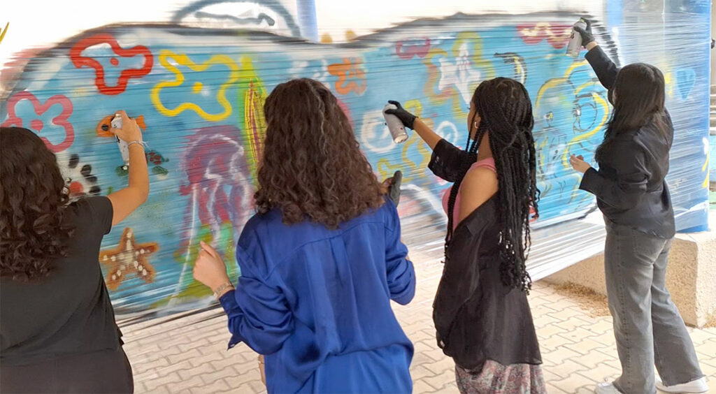 Atelier Notre Dame de Sion, lycéens - Marseille, Mai 2024