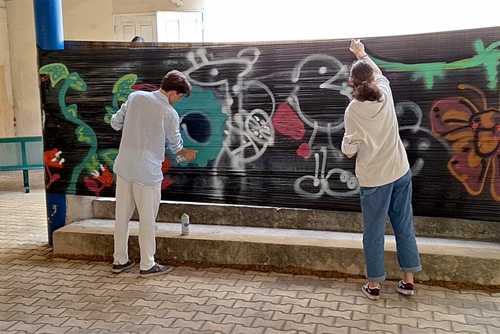 Atelier Notre Dame de Sion, lycéens - Marseille, Mai 2024