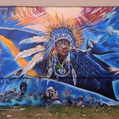 Spot 13, Paris, fresque animalière et spirituelle - Mars 2026